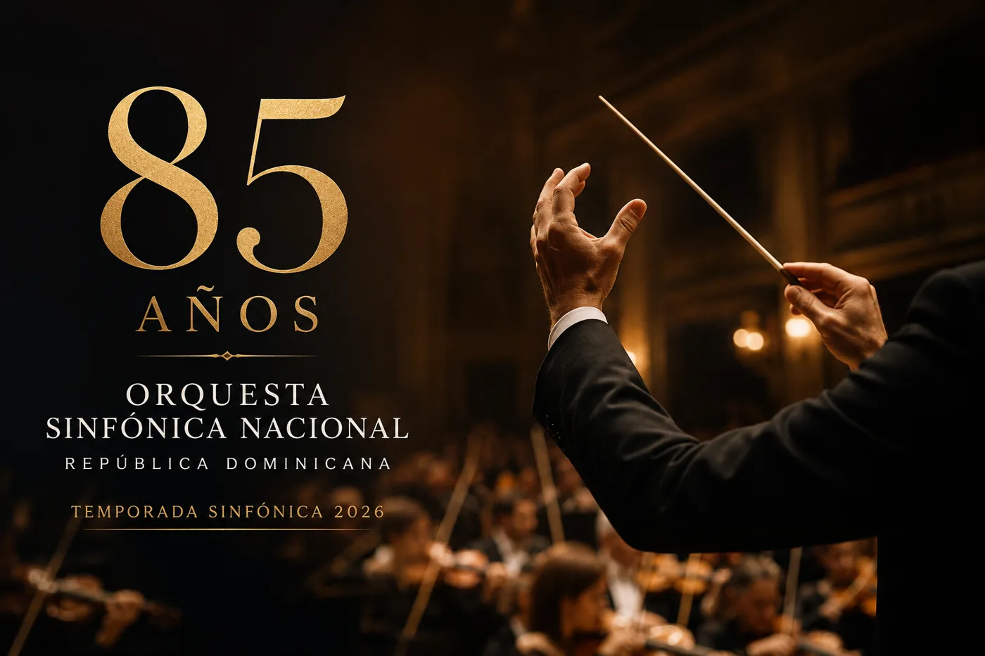 La Sinfónica dominicana cumple 85 años y abre una temporada que guarda una noche nunca vista en su historia