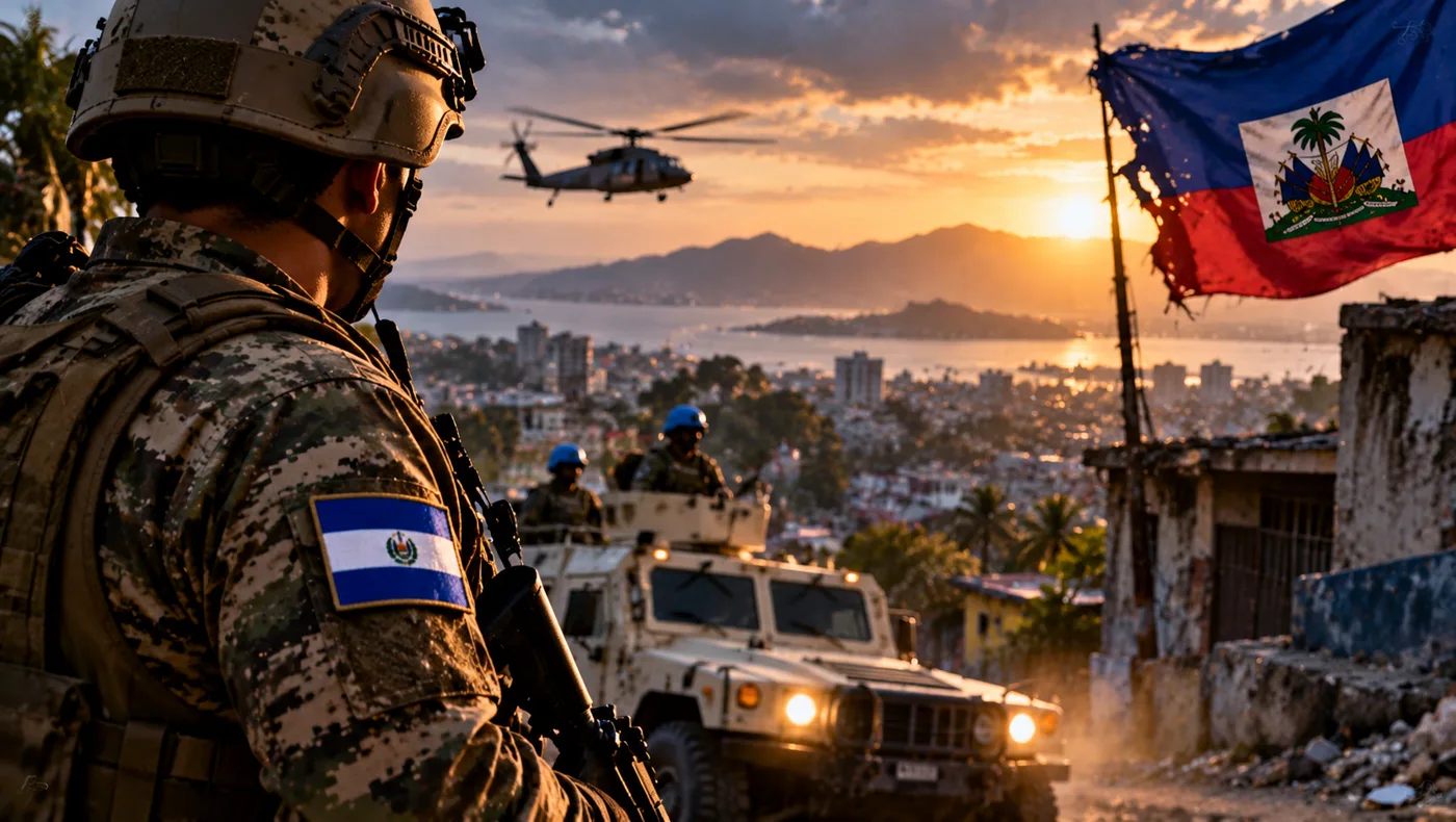 Las bandas de Haití desafían a la fuerza internacional: cuatro militares salvadoreños desaparecen tras un ataque