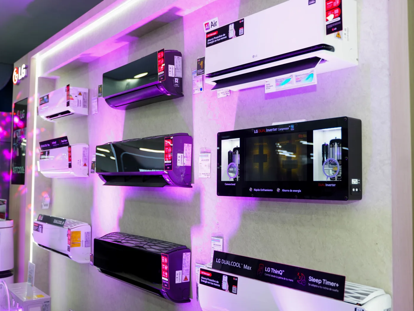 LG Electronics presenta su portafolio de aires acondicionados residenciales para el mercado dominicano