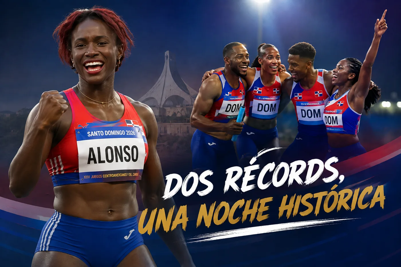 Liranyi y el relevo mixto encienden Santo Domingo con dos récords