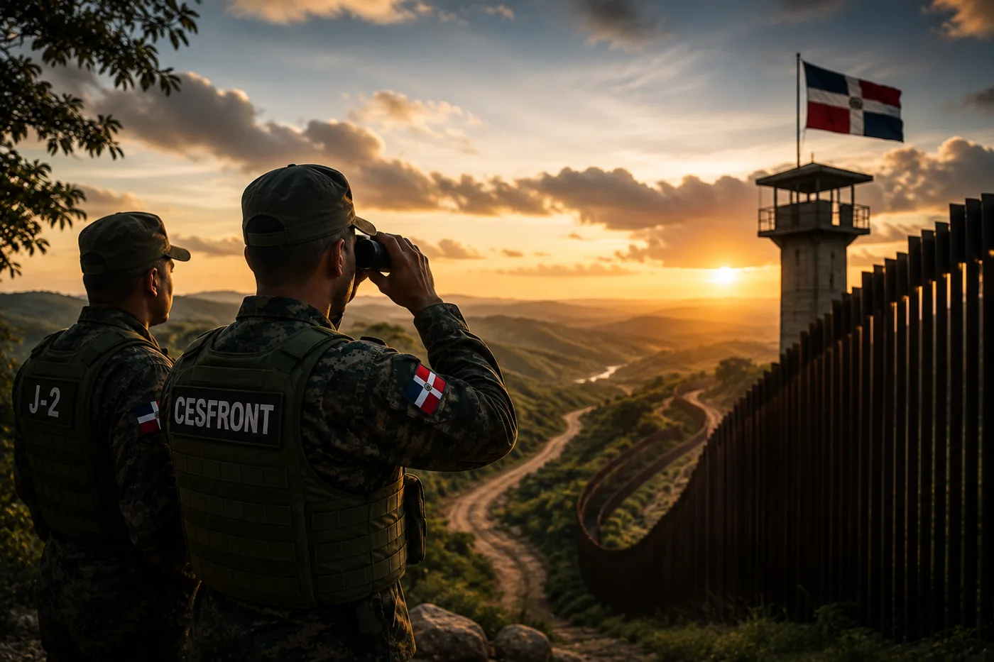 Los nuevos ojos de la frontera ya están en terreno: CESFRONT y J-2 empiezan su gestión inspeccionando las bases de RD