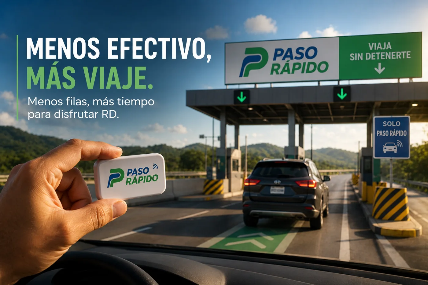 Los peajes de RD van camino a decirle adiós al efectivo: lo que debes preparar antes de tu próximo viaje por carretera