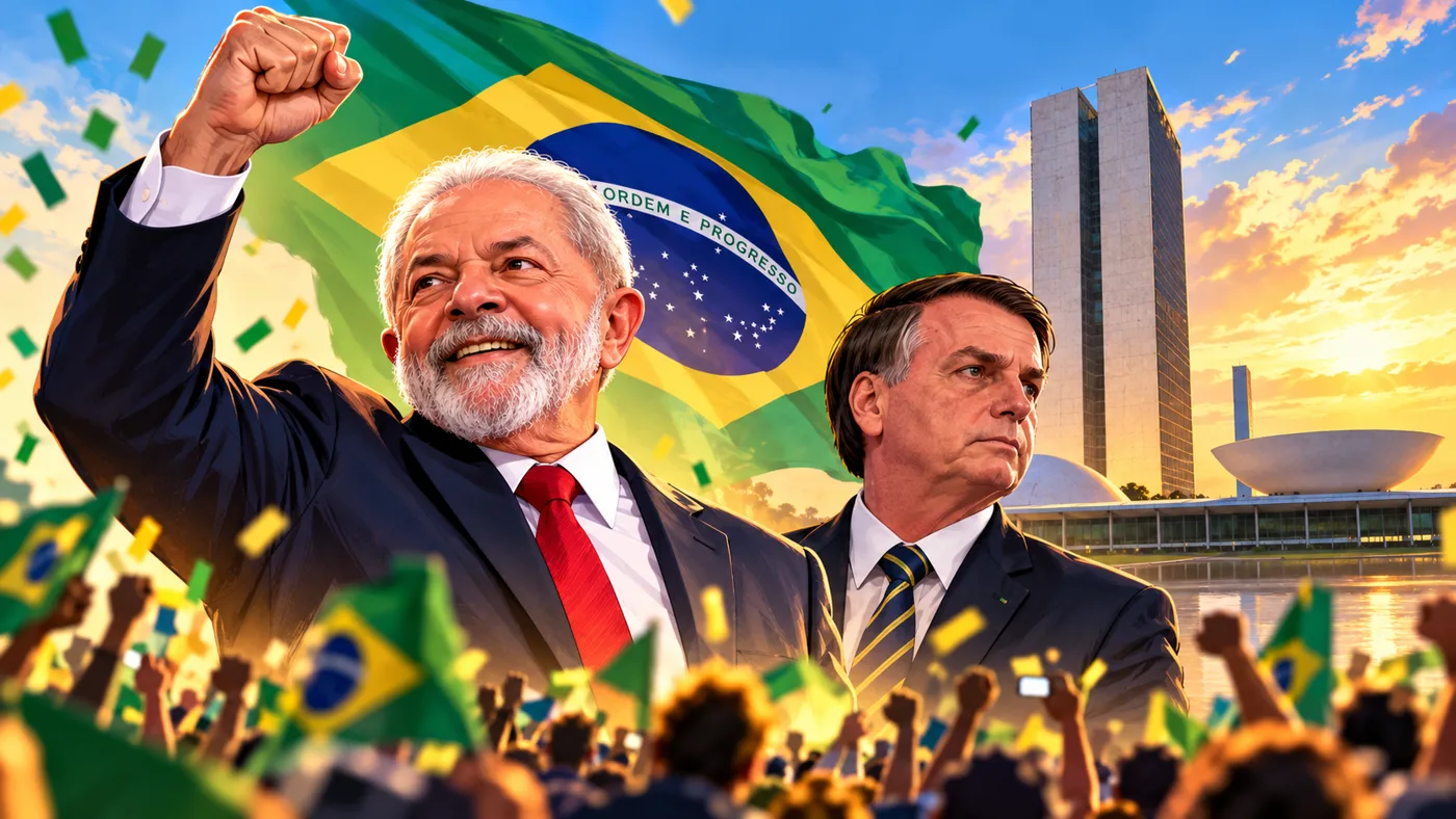 Lula logra una histórica remontada en Brasil: vence a Bolsonaro y gobernará por cuarta vez