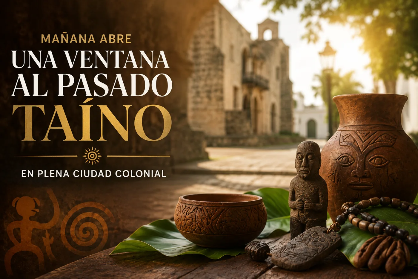Mañana abre una ventana al pasado taíno en plena Ciudad Colonial