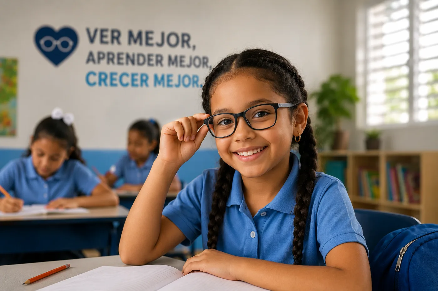 Más de 4,700 estudiantes ya ven mejor: el programa escolar que está cambiando historias en las aulas dominicanas