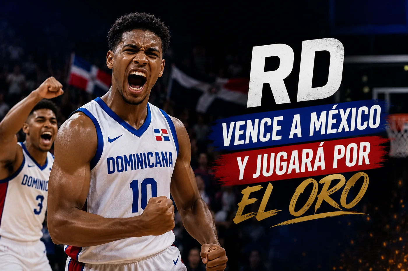 RD vence a México y jugará por el oro del baloncesto