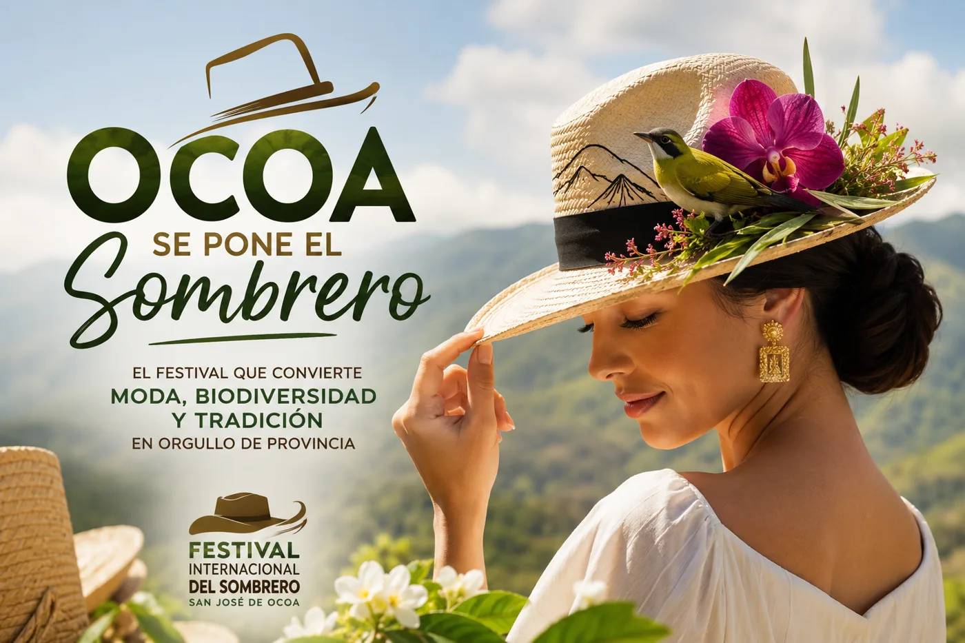 Ocoa se pone el sombrero: el festival que convierte moda, biodiversidad y tradición en orgullo de provincia