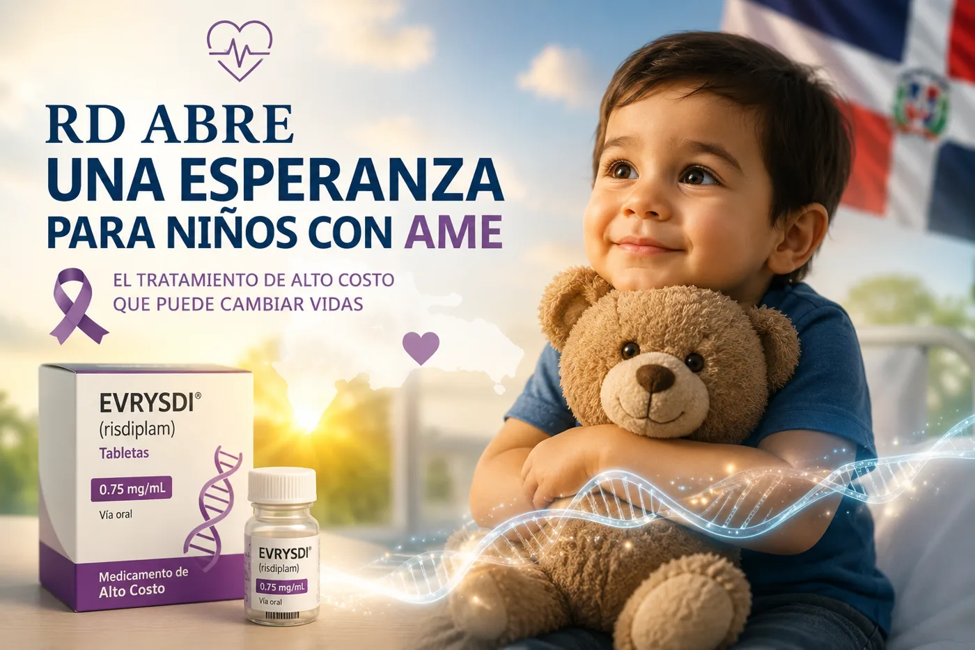 RD abre una esperanza para niños con AME: el tratamiento de alto costo que puede cambiar vidas