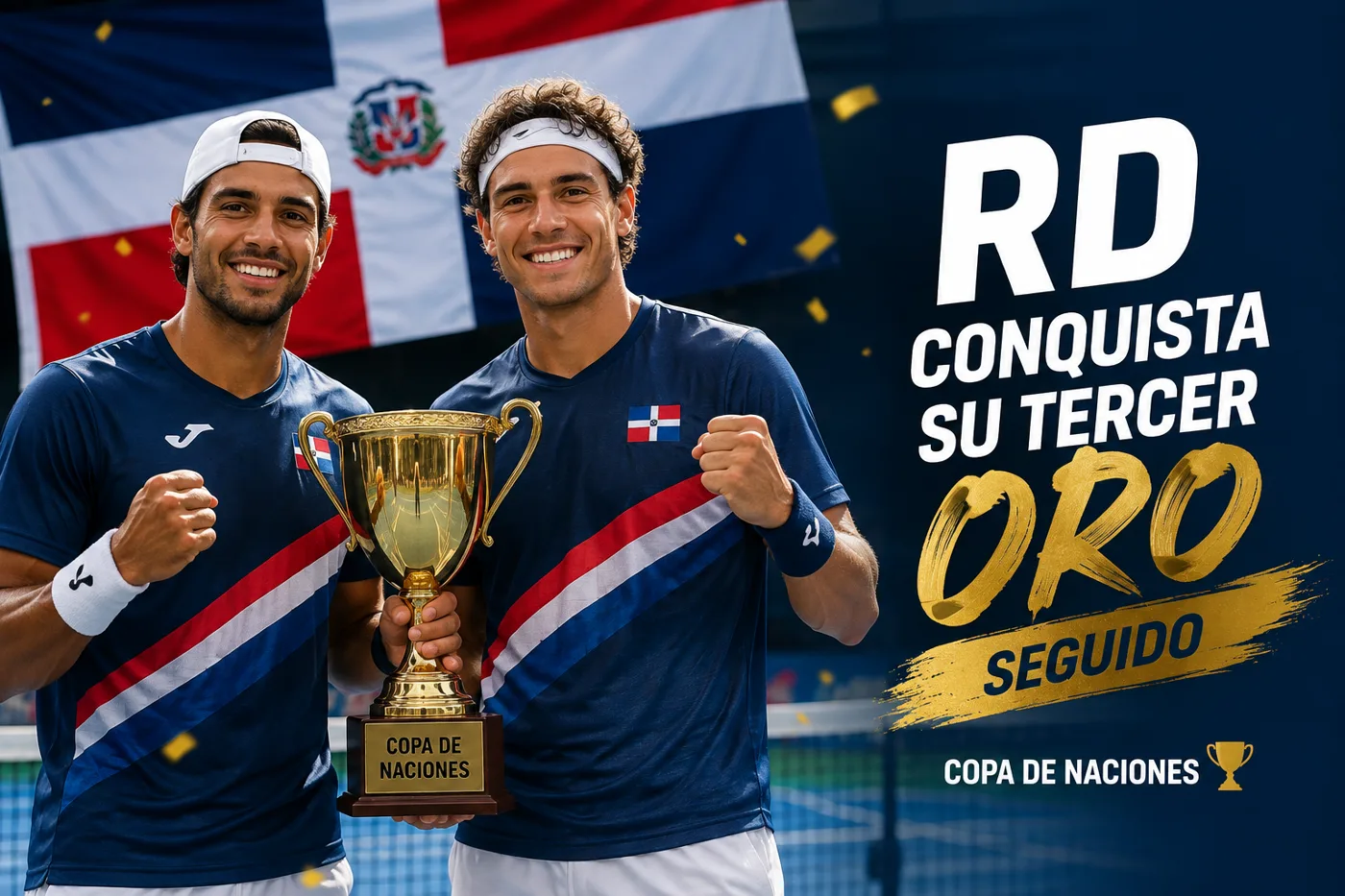 RD conquista su tercer oro seguido en la Copa de Naciones