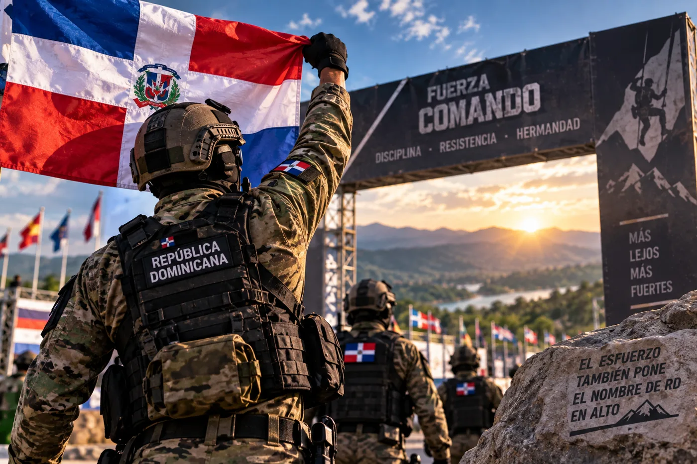 RD hace historia entre fuerzas de élite: gana por primera vez Fuerza Comando y sus soldados recibirán otro reconocimiento