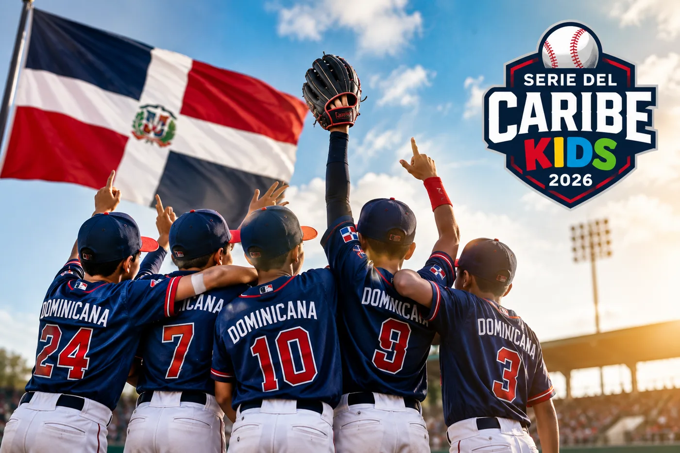RD sí va a la Serie del Caribe Kids: el giro que salvó el viaje de los pequeños peloteros dominicanos
