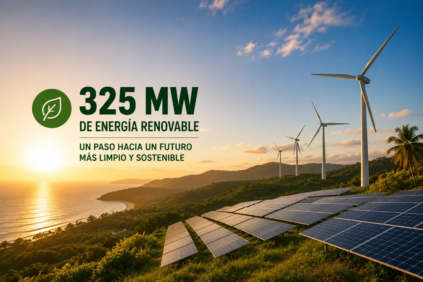RD suma 325 MW de energía renovable: el paso que puede cambiar el futuro eléctrico del país