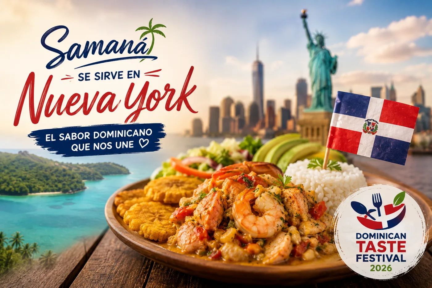 Samaná se sirve en Nueva York: el festival que llevó el sabor dominicano al corazón de la diáspora