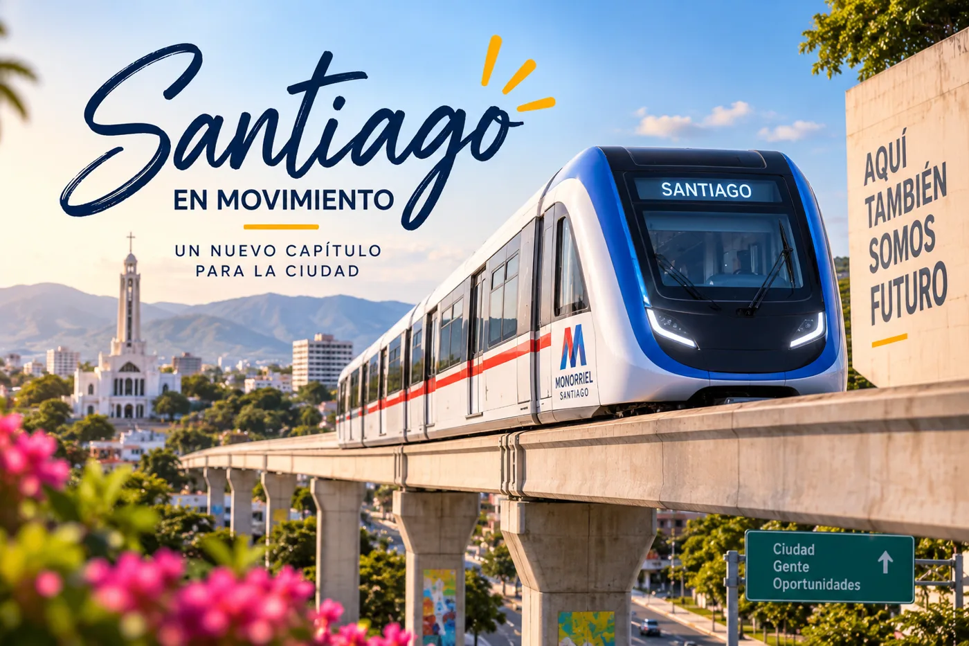 Santiago ya tiene fecha para ver rodar su monorriel: las pruebas arrancan en octubre y así cambiarán los traslados