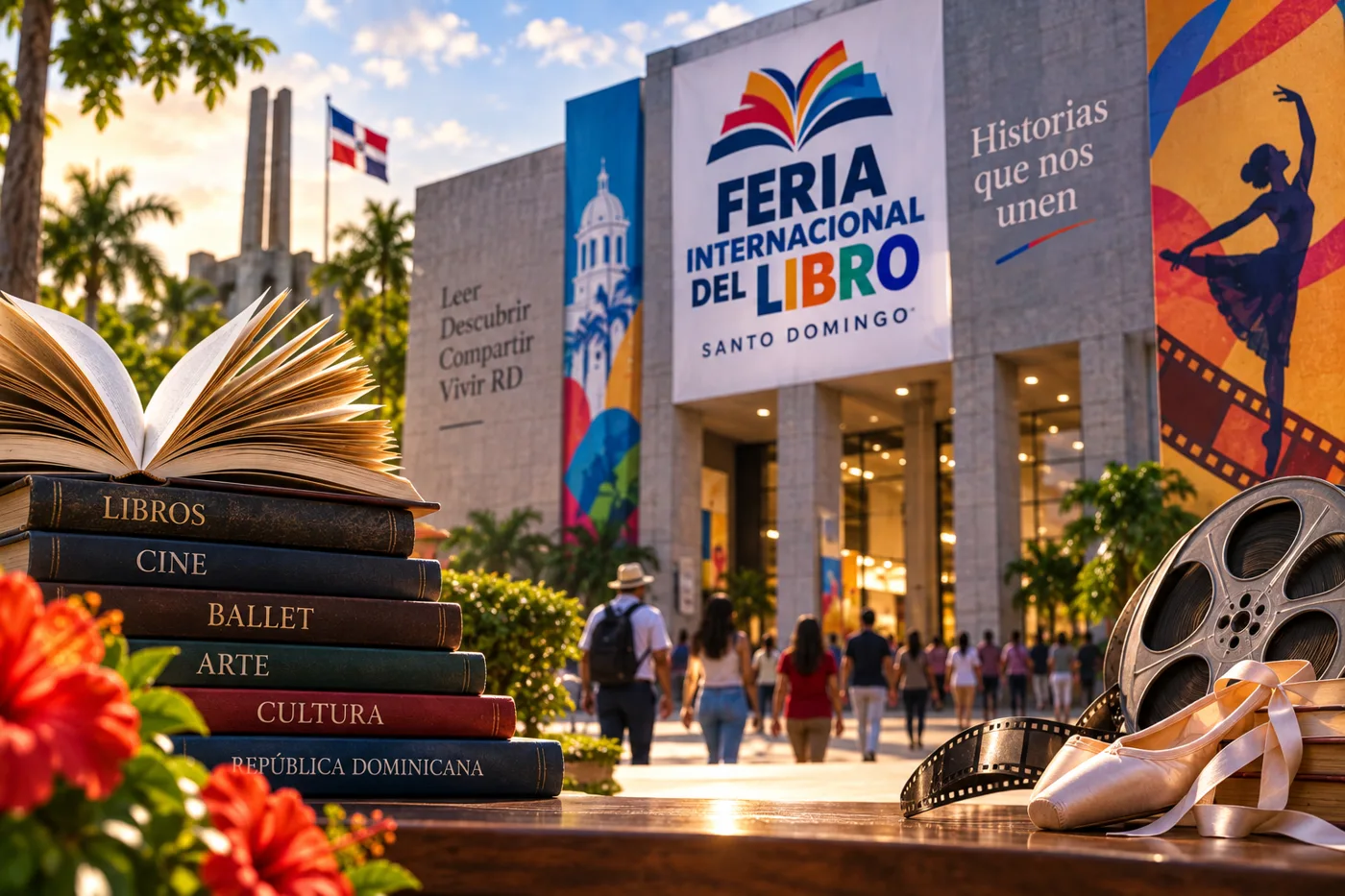 Santo Domingo se prepara para 11 días de libros, cine y ballet: la Feria 2026 trae más de 600 actividades