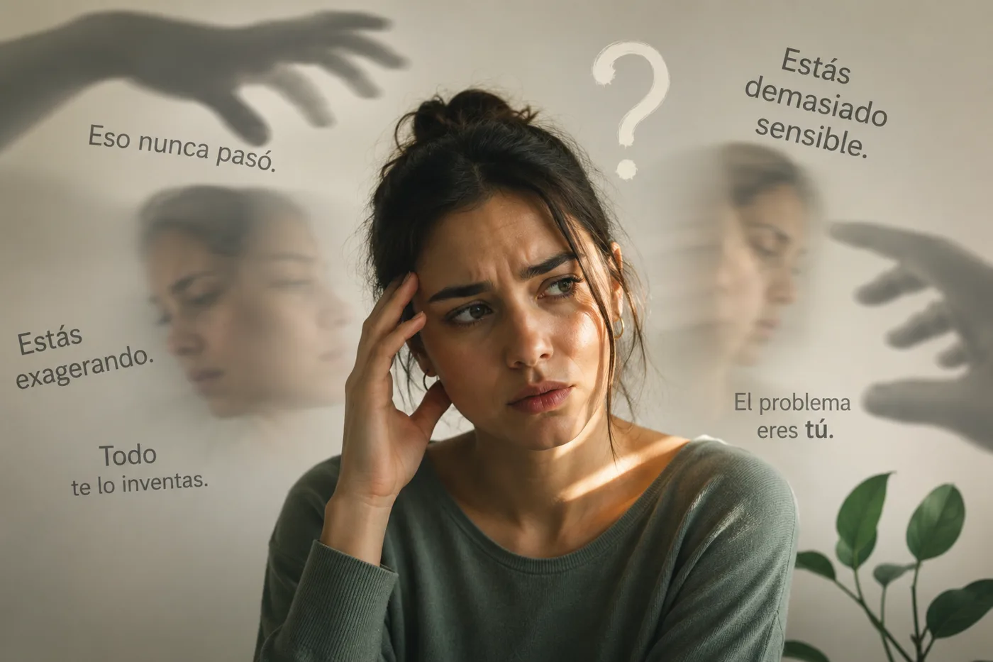 ¿Te hacen dudar de lo que viste y sentiste? Señales de gaslighting emocional y cómo recuperar tu claridad