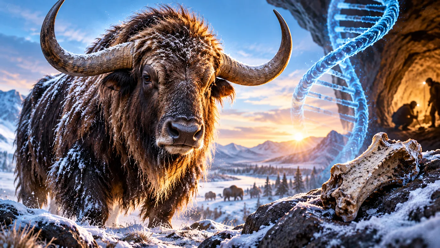 Un animal desconocido emerge de la Edad de Hielo: el ADN revela una criatura que habitó Siberia hace miles de años