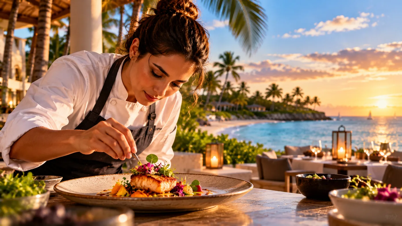 Una de las grandes chefs de Latinoamérica llega a Punta Cana: Tássia Magalhães cocinará en Tortuga Bay