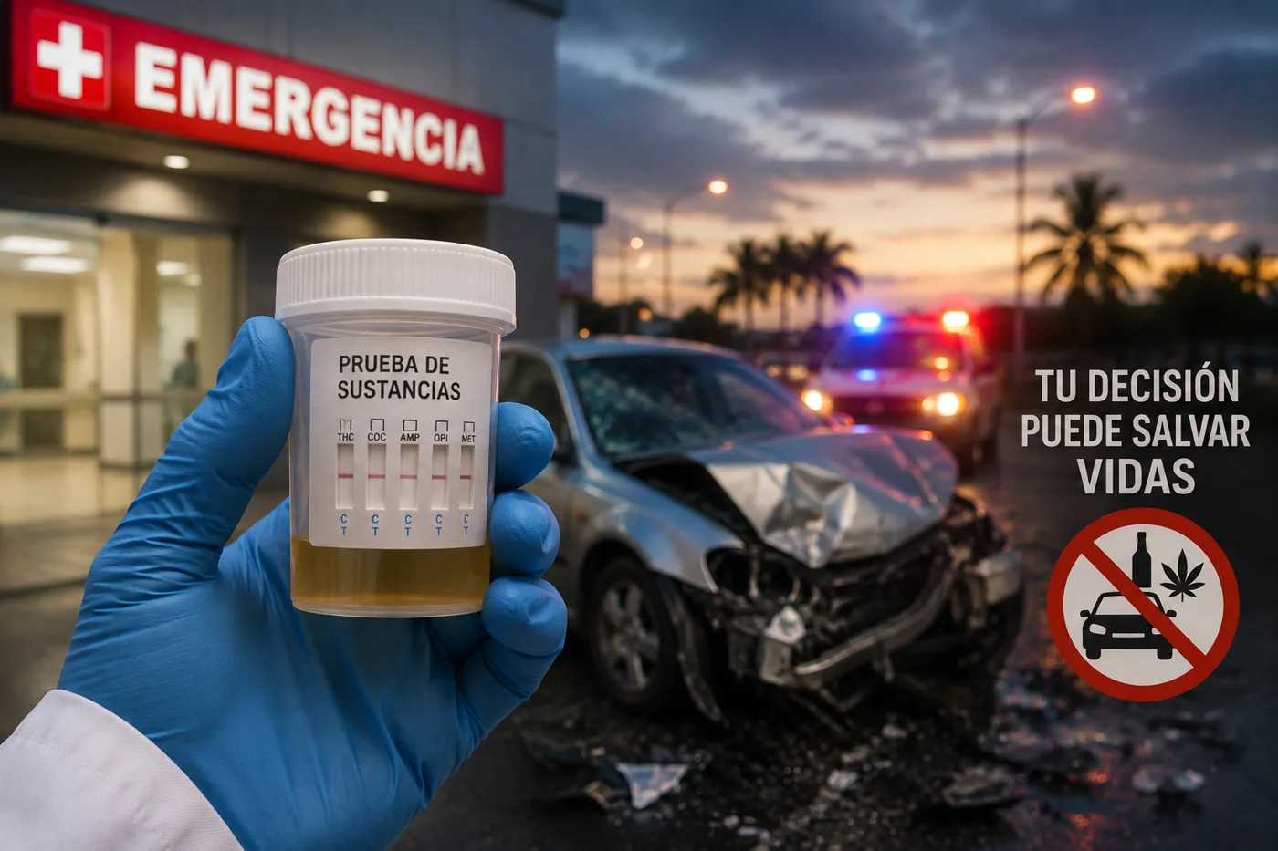 Una pregunta incómoda llega a los hospitales: RD ya busca rastros de sustancias en conductores accidentados